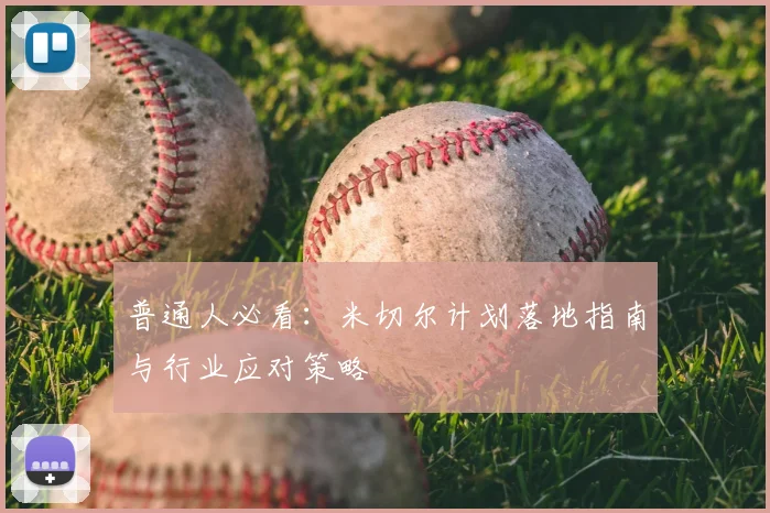 普通人必看：米切尔计划落地指南与行业应对策略